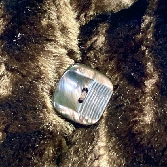 White Stag Faux Fur Coat Women M Brown Pocket Lined Luxury Classic Teddy Jacket - Picture 6 of 16